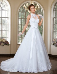 Robe De Mariage High Neck Removable Skirt Lace Wedding Dresses See Through Vintage Wedding Dress Vestido De Casamento 2015 BW-49